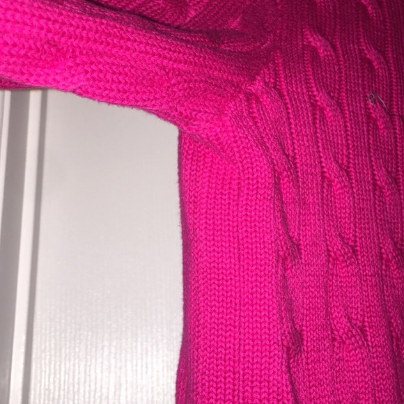 Ralph Lauren Sport Medium Zip up in hot pink - Picture 2 of 8